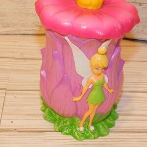Disney On Ice Flip Top Tinkerbell Souvenir Cup *
